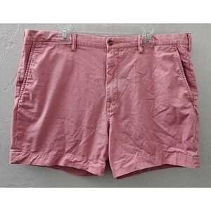 Polo Ralph Lauren Classic Fit 5.5" Shorts Men's Size 40 Salmon Flat Front Chino